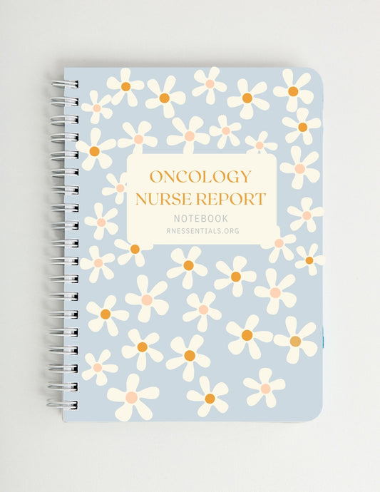 Oncology (1 patient) Nurse Report Notebook