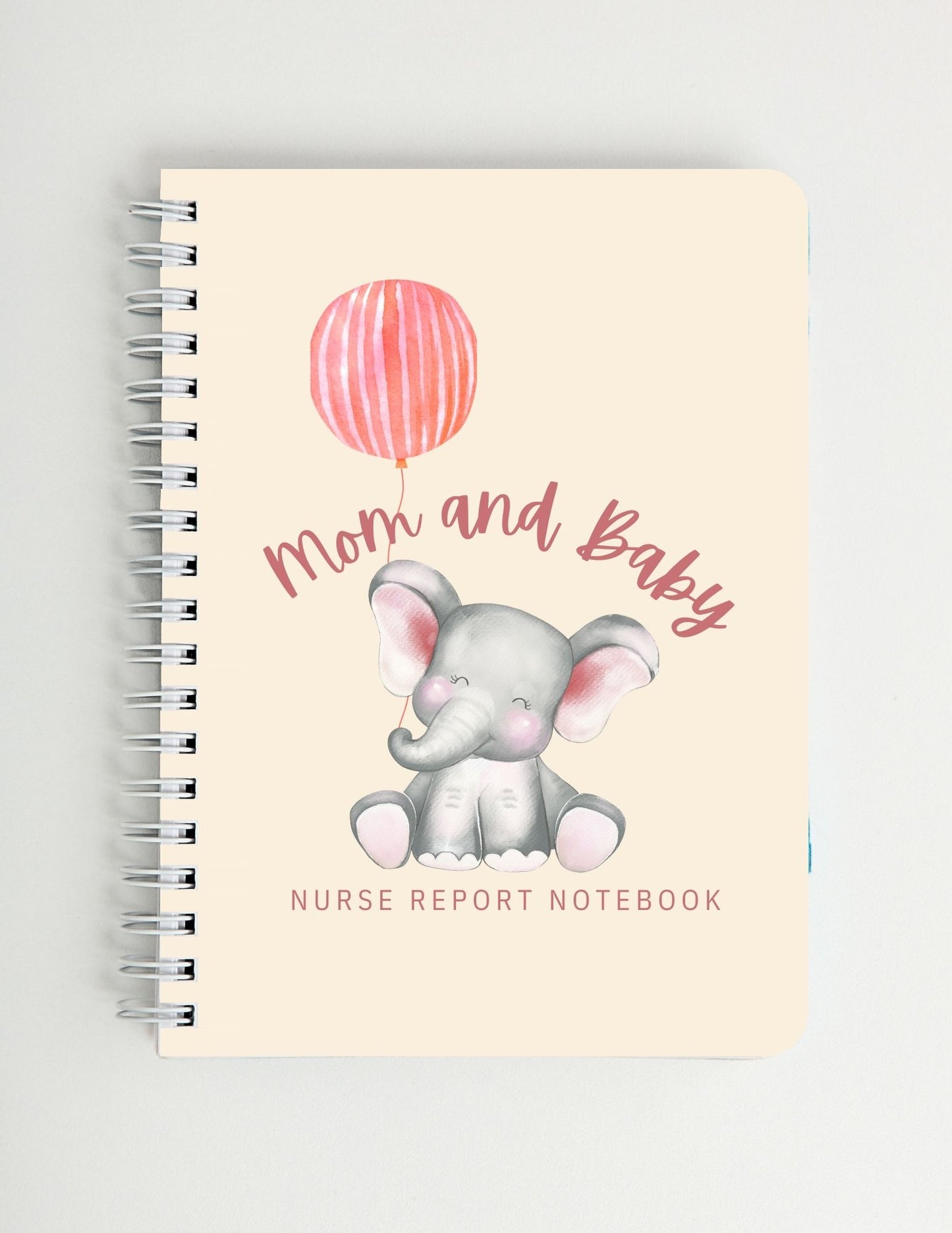 Mom and Baby (2 Couplets) Nurse Report Notebook