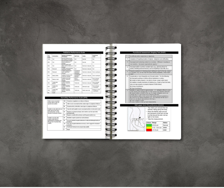 Hospice Nurse Report Notebook