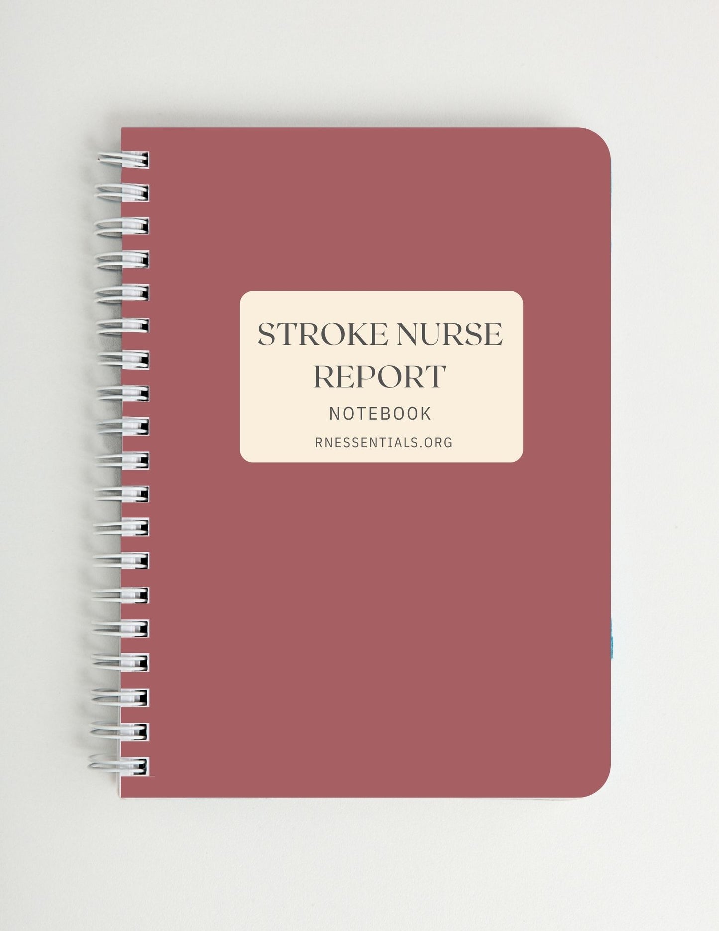 Stroke Nurse Report Notebook