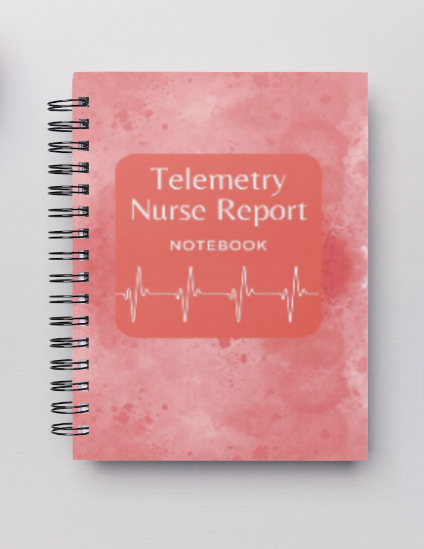 Telemetry (2 patients) Nurse Report Notebook