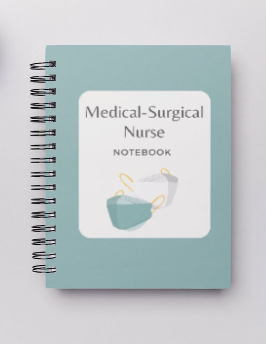 Medical-Surgical (2 patient) Nurse Report Notebook