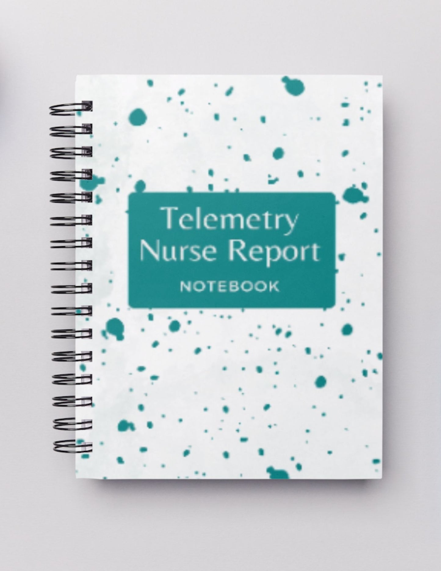 Telemetry (2 patients) Nurse Report Notebook