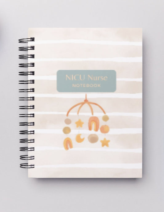 Neonatal Intensive Care Unit (NICU) Nurse Report Notebook